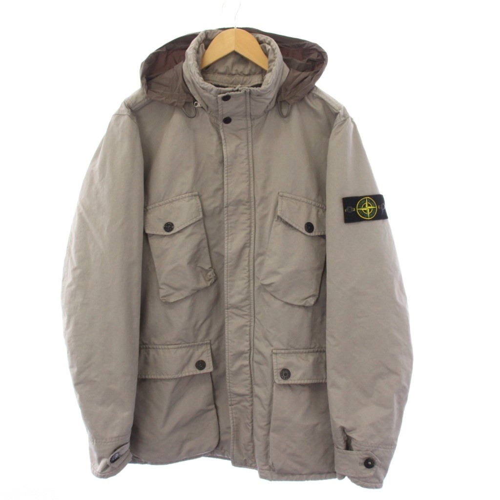【中古】ストーンアイランド STONE ISLAND David TC Primaloft Lined Field Jacket 活動の領域上衣 フーディ 中綿 XL 薄墨色 731542549 /KH メンズ 【ベクター 古着】 260428
