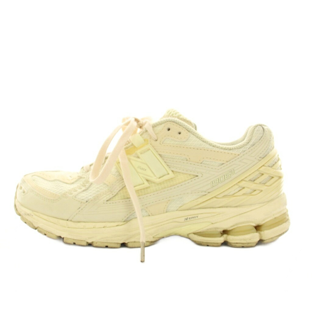 【中古】ニュー平衡にする NEW BALANCE M1906NK スニーカー 置き目とり捨てる シューズ US6 24糎 ベージュ 白いこと /YM レディース 【ベクター 古着】 260514