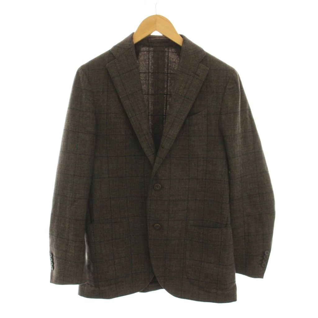【中古】ラルディーニ LARDINI テーラードジャケット 2B 読み合わせる アウター 羊毛 46 赤銅色 赤銅色 JJ526AQ /YM メンズ 【ベクター 古着】 260511