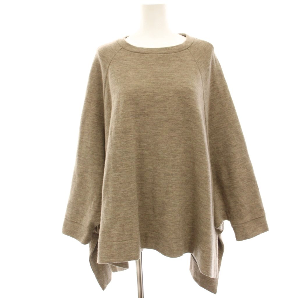 【中古】コグ ザ ビッグスモーク COGTHEBIGSMOKE MEGA CREW NECK TOP スウェット トレーナー 長袖 ウール ドルマンスリーブ ベージュ 5102-262-435-1 /HN レディース 【ベクトル 古着】 260514｜ブランド古着の買取販売ベクトル