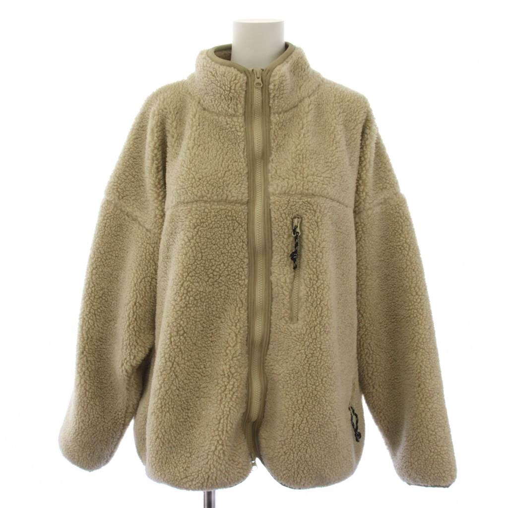 【中古】ドゥーズィエムクラス DEUXIEME CLASSE 20AW ボア上衣 上衣 ジップアップ フリース F ベージュ 20010500705030 /BM レディース 【ベクター 古着】 260514