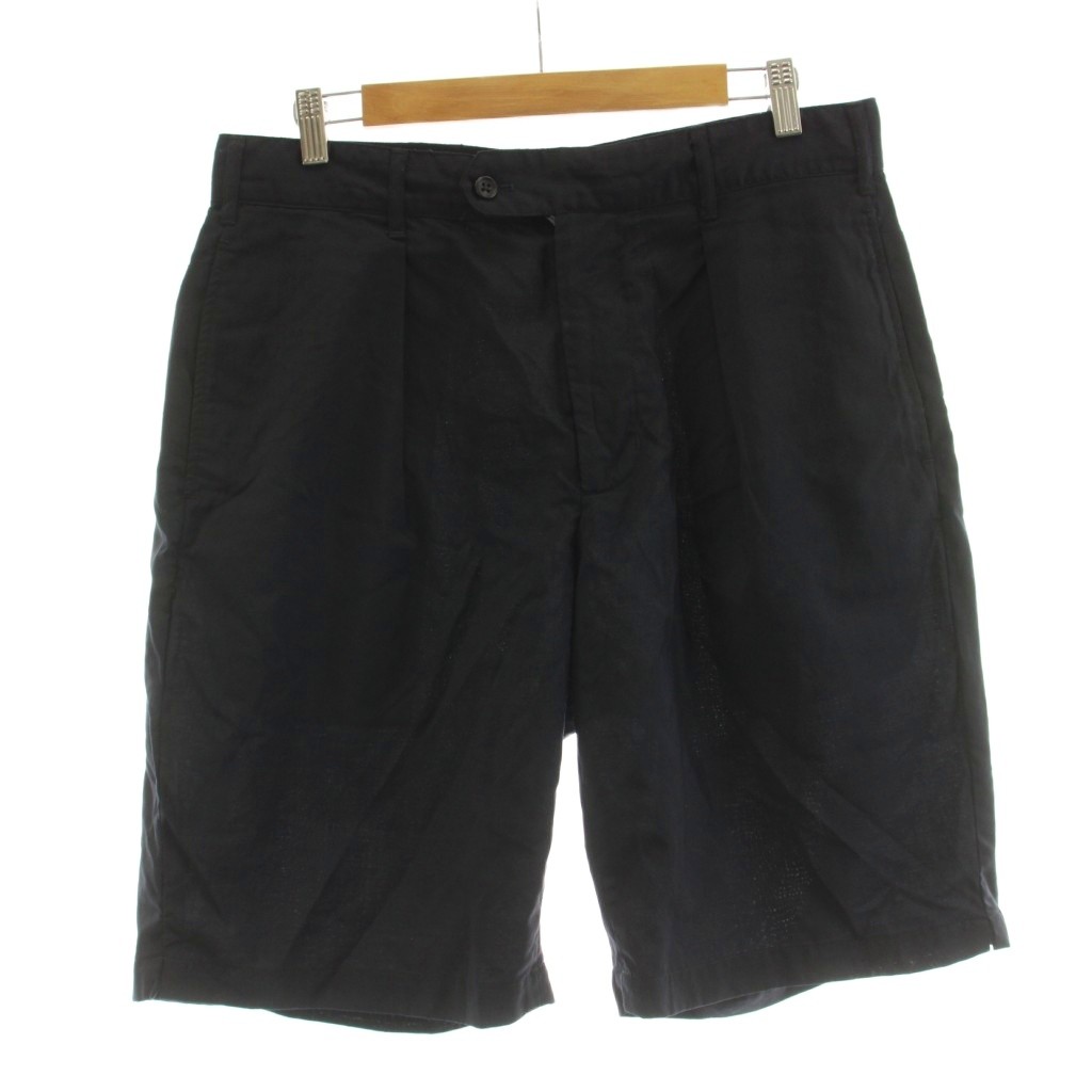 【中古】エンジニアードガーメンツ Engineered Garments 二分の一ズボン下 遊撃手ズボン下 タック ジップフライ 羊毛 S 紺 米国海軍 /KU メンズ 【ベクター 古着】 260519