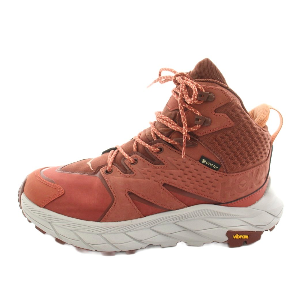 【中古】ホカオネオネ HOKA ONE ONE W ANACAPAMID GTX アナカパミッド トレッキングシューズ 御機嫌とり捨てる US7.5 24.5糎 赤 赤いこと 1119372 /KU レディース 【ベクター 古着】 260519