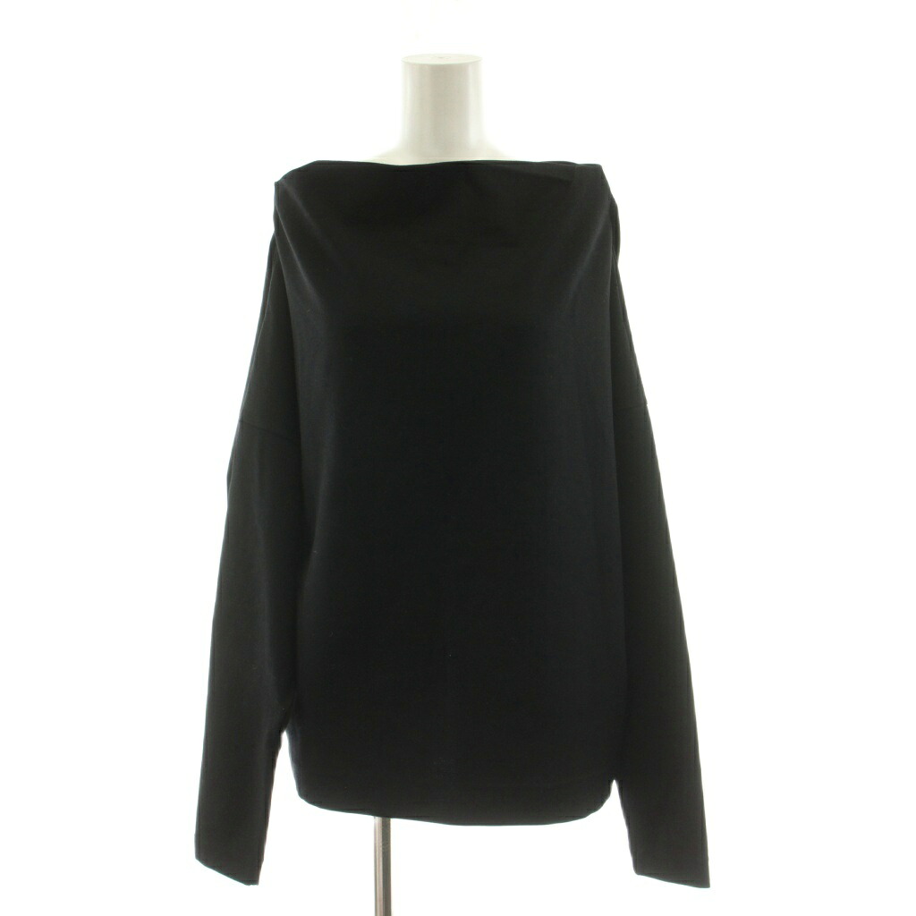 【中古】ミューズ ドゥーズィエム クラス MUSE de Deuxieme Classe 25AW PRIMEWOOL PONTE プルオーバー カットソー ボトルネック 長袖 ウール 黒 ブラック 25070500403030 /KU レディース 【ベクトル 古着】 260521｜ブランド古着の買取販売ベクトル