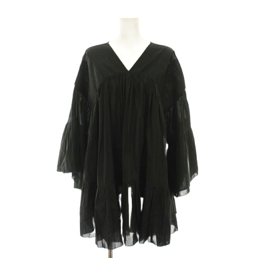 【中古】ドゥーズィエムクラス DEUXIEME CLASSE エブリデイアイライク EVERYDAY I LIKE 25AW Dramatic Blouse ブラウス カットソー プルオーバー 長袖 黒 25051586806030 /YM 【ベクトル 古着】 260523|ブランド古着の買取販売ベクトル