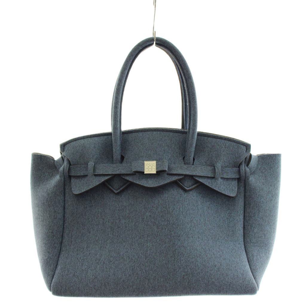 【中古】セーブマイバッグ SAVE MY BAG ハンドバック トートバッグ ロゴタイプ 青 青み /AN54 レディース 【ベクター 古着】 260528