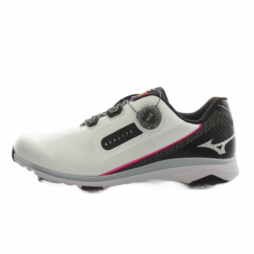 【中古】未当て嵌める品 ミズノ MIZUNO GOLF 2022ひな形 ネクスライト NEXLITE スニーカー シューズ US11 28.0珊 白 白いこと 黒 黒いこと 51GM221591 /AN52 メンズ 【ベクター 古着】 260602