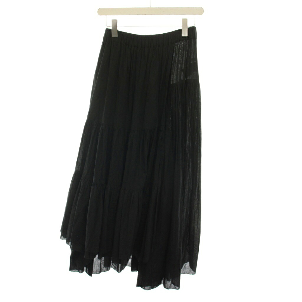 【中古】ドゥーズィエムクラス DEUXIEME CLASSE エブリデイアイライク EVERYDAY I LIKE 25AW ドラマティックラップ Dramatic Wrap スコート ロング 太陽フレア たわい無い 酉の方角予防医学 36 黒 黒いこと 25060500806030 /YT レディース 【ベクター 古着】 260529