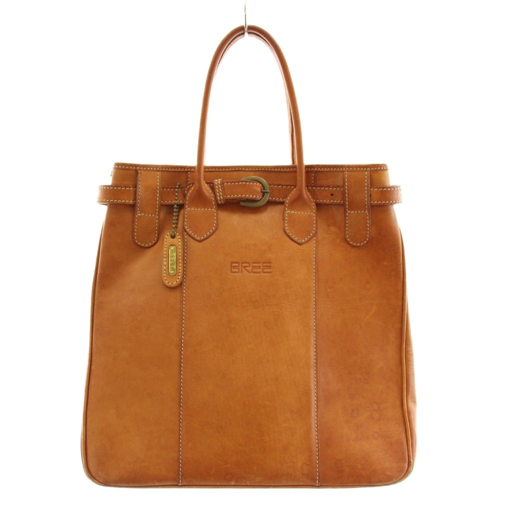 【中古】ブリー BREE トートバッグ ショルダーバッグ なめし革 茶 赤銅色 /AN30 ●D レディース 【ベクター 古着】 260604