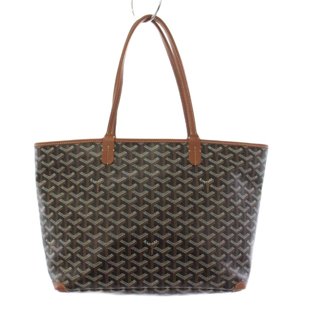 【中古】ゴヤール GOYARD アルトワPM トートバッグ ハンドバック 茶 黒 /KH レディース 【ベクター 古着】 260605