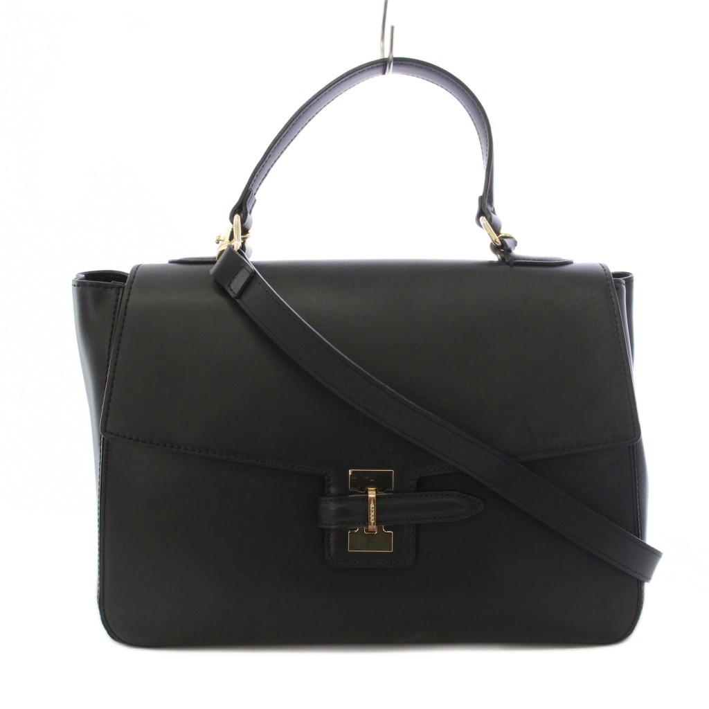【中古】イアクッチ IACUCCI ムーサ TOTE RUGA ショルダーバッグ ハンドバッグ 2WAY レザー 黒 ブラック /TK レディース 【ベクトル 古着】 260605|ブランド古着の買取販売ベクトル