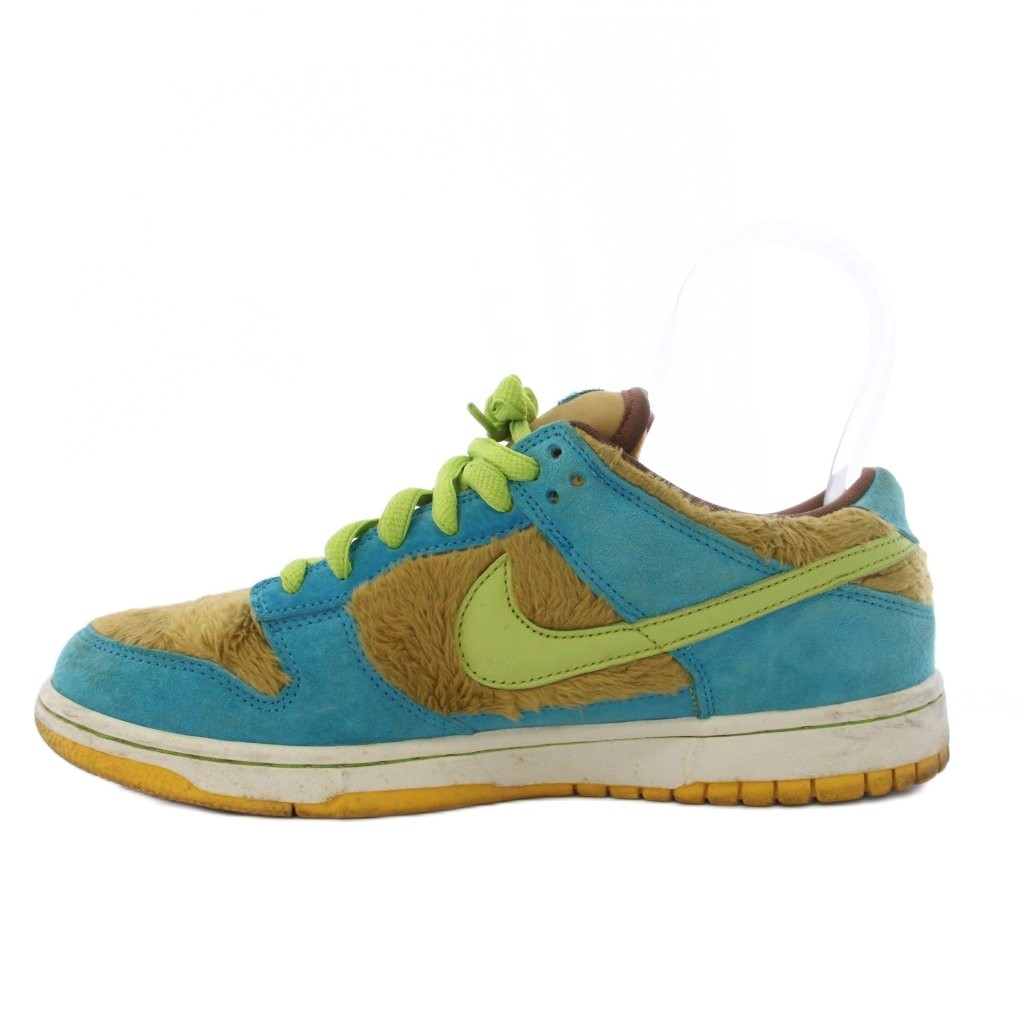 【中古】ナイキ エスビー NIKE SB メディコムトイ MEDICOM TOY ダンクロー ベビー ベア DUNK LOW BABY BEAR スニーカー シューズ スエード ラバー US8.5 水色 ライトブルー 茶 ブラウン 313170-731 /YT メンズ 【ベクトル 古着】 260605｜ブランド古着の買取販売ベクトル 44,340円