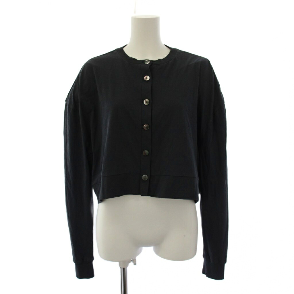 【中古】エンフォルド ENFOLD 26SS CUT-AND-SEW CARDIGAN カーディガン 長袖 38 チャコールグレー 300JS280-2351 /BM44 レディース 【ベクトル 古着】 260625｜ブランド古着の買取販売ベクトル