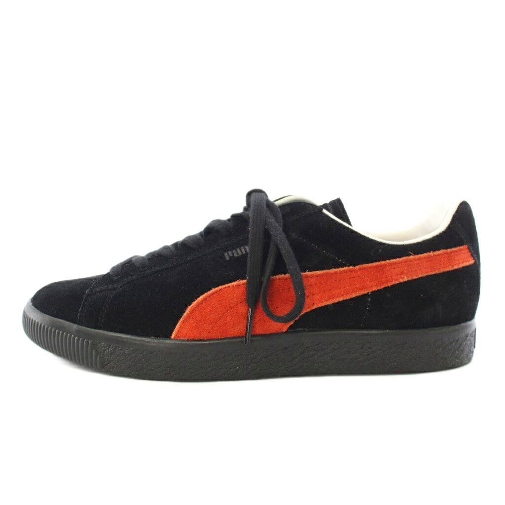 【中古】プーマ PUMA SUEDE VTG MIJ OSHMANS SMU スニーカー シューズ スエード US8 黒 ブラック オレンジ 401633-01 /TK 44 メンズ 【ベクトル 古着】 260702｜ブランド古着の買取販売ベクトル