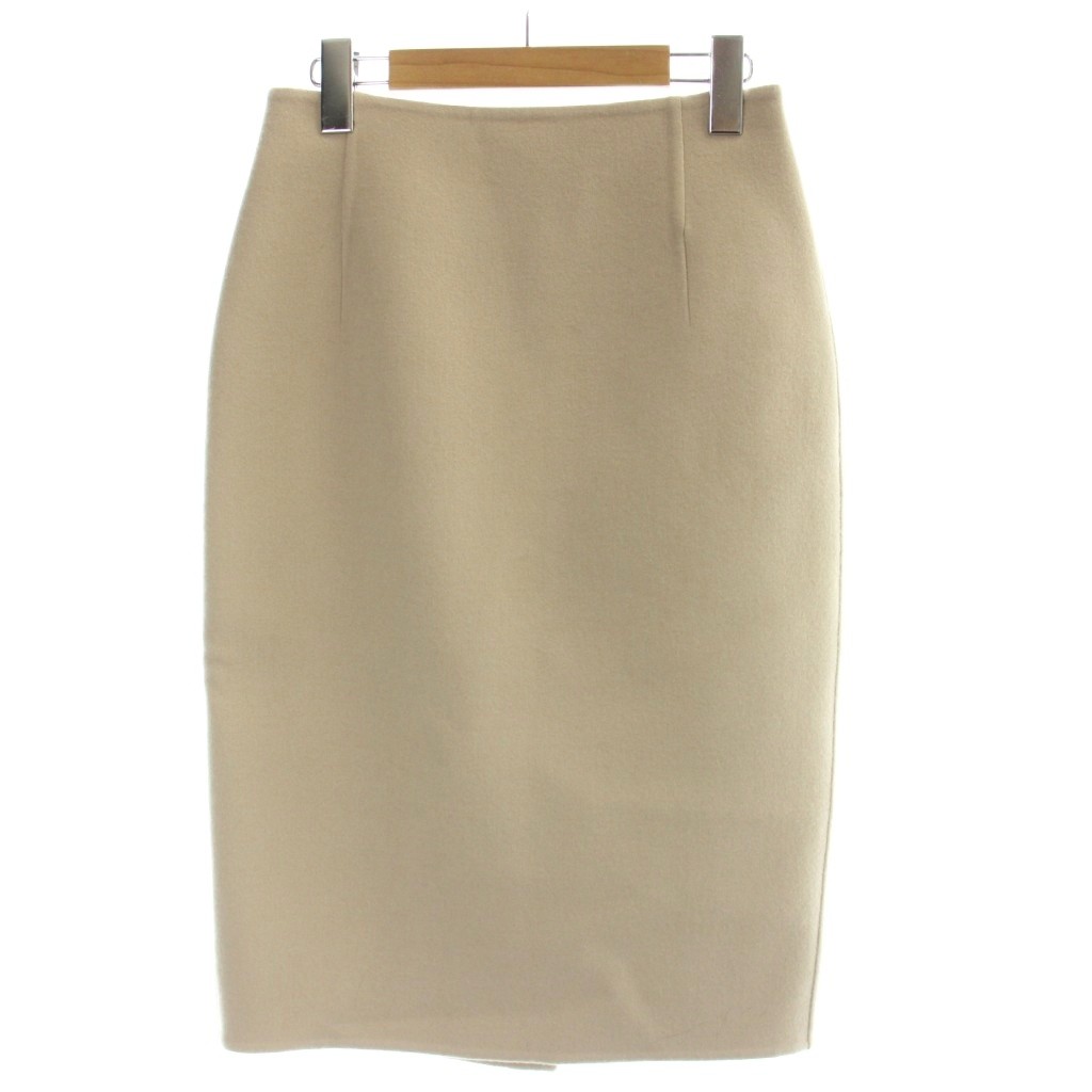 【中古】未使用品 マディソンブルー MADISONBLUE REVER HIGH WAIST TIGHT SKIRT スカート ウール XS ベージュ ハイウエスト 無地 MB184-6013 /AP17 レディース 【ベクトル 古着】 260707|ブランド古着の買取販売ベクトル