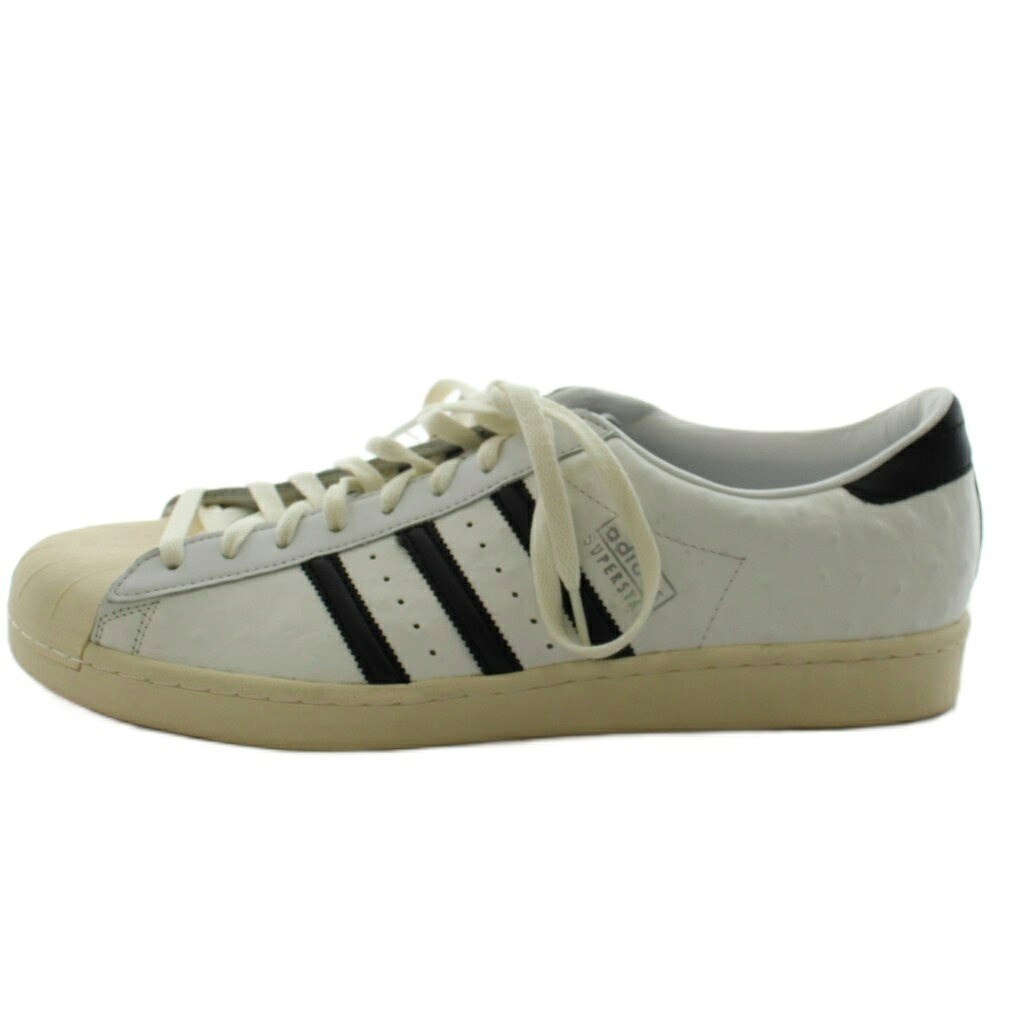 【中古】未使用品 アディダスオリジナルス adidas originals スーパースターヴィンテージ Superstar Vintage スニーカー シューズ US15 32.0cm 白 ホワイト JH5709 /AN58 メンズ 【ベクトル 古着】 260709|ブランド古着の買取販売ベクトル