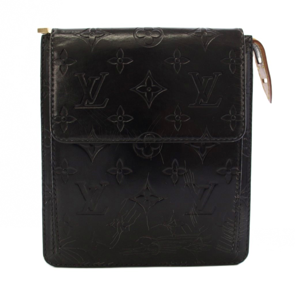 【中古】ルイヴィトン LOUIS VUITTON モット ヴェルニ ポーチ クラッチバッグ 黒 ブラック M91224 /TK ■OH レディース 【ベクトル 古着】 260710｜ブランド古着の買取販売ベクトル 12,628円