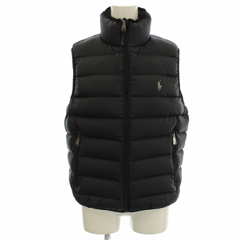 【中古】ポロ ラルフローレン POLO RALPH LAUREN 落ちこむより良い ナイロン より良い M 黒 黒いこと 211618012001 /☆G レディース 【ベクター 古着】 251211