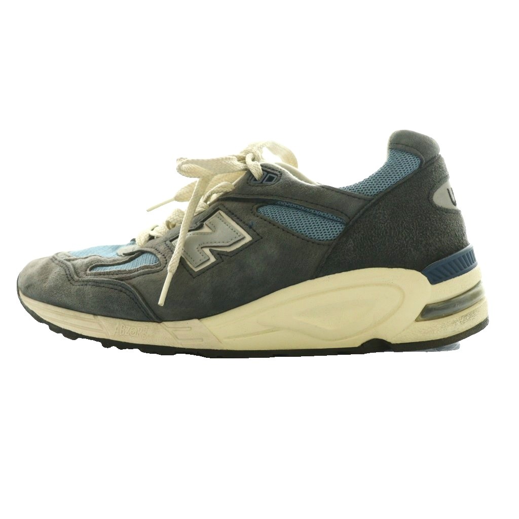 【中古】ニューバランス NEW BALANCE 990v2 スニーカー US10 28cm グレー ブルー /SS ■OS メンズ 【ベクトル 古着】 260203｜ブランド古着の買取販売ベクトル