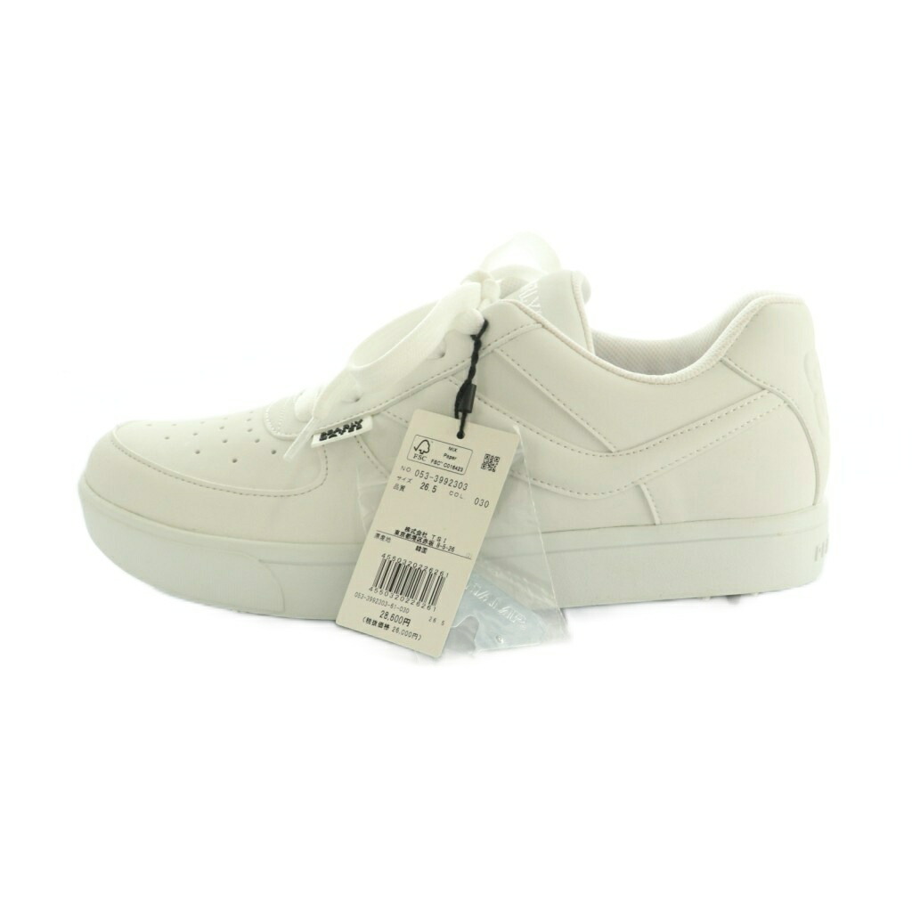【中古】パーリーゲイツ PEARLY GATES ゴルフシューズ 26.5糎 白 053-3992303 /MI メンズ 【ベクター 古着】 260210