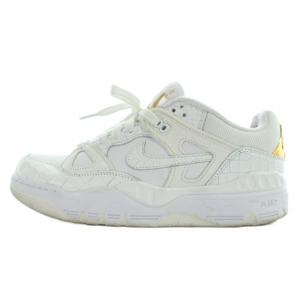 【中古】ナイキ NIKE NIGO Nike Air Force 3 Low SP White/Metallic Gold 空軍3 置き目 SP 白いこと/メタリックゴールド スニーカー US10 28糎 HF7630-100 /YI16 メンズ 【ベクター 古着】 260508