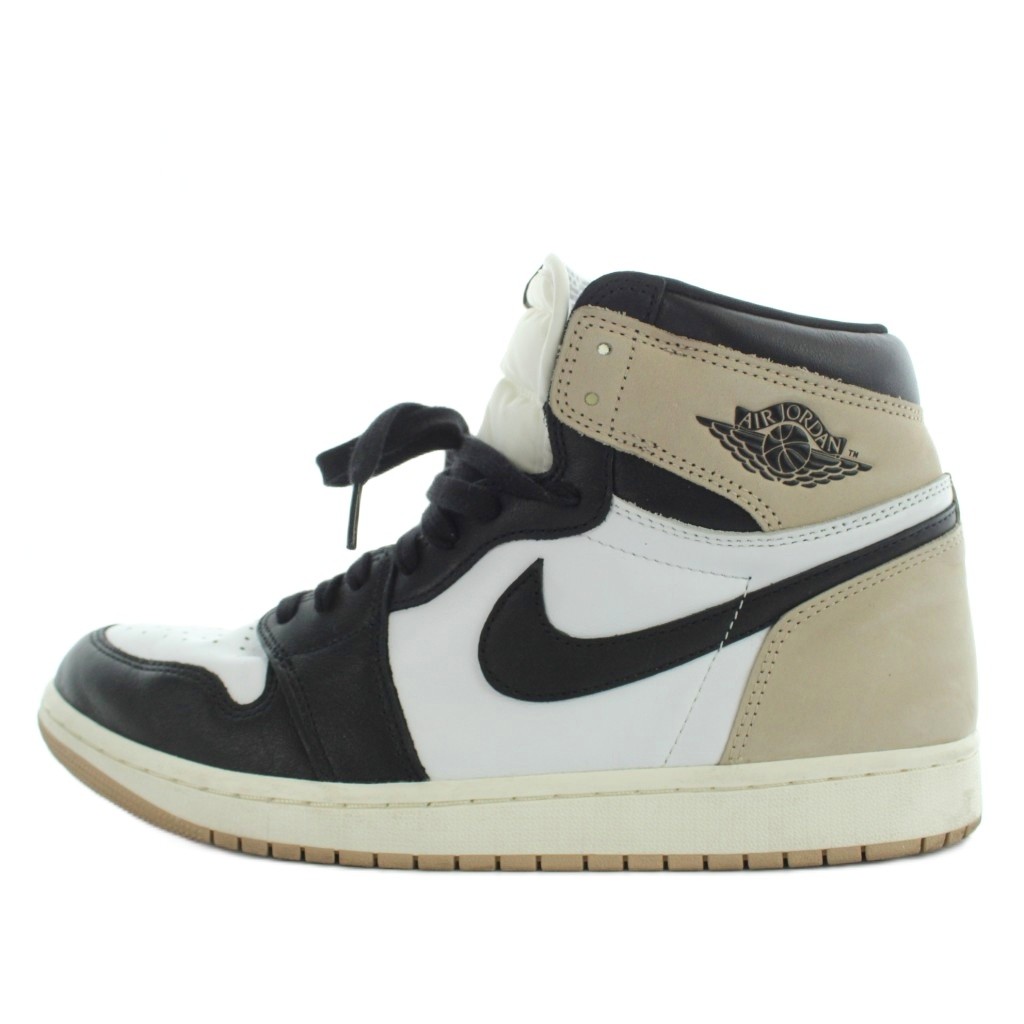【中古】ナイキ NIKE Women\u0027s Air Jordan 1 Retro High OG Latte ウィメンズ エアジョーダン1 レトロ 御機嫌 OG ラテ スニーカー US12 29糎 FD2596-021 /YI19 メンズ 【ベクター 古着】 260508