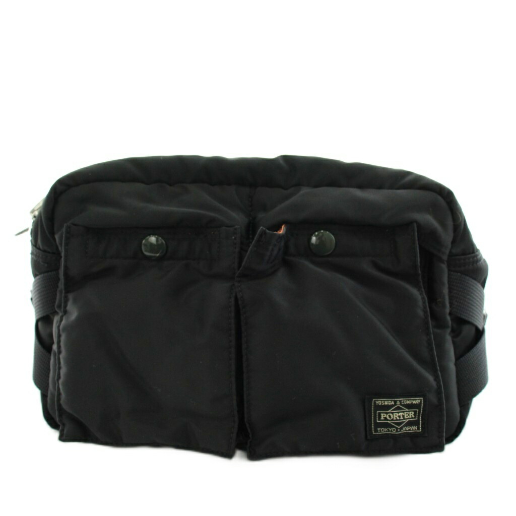 【中古】ポーター PORTER 吉田カバン タンカー ウエストバッグ ボディバッグ ナイロン 黒 ブラック /AN50 メンズ 【ベクトル 古着】 260521｜ブランド古着の買取販売ベクトル