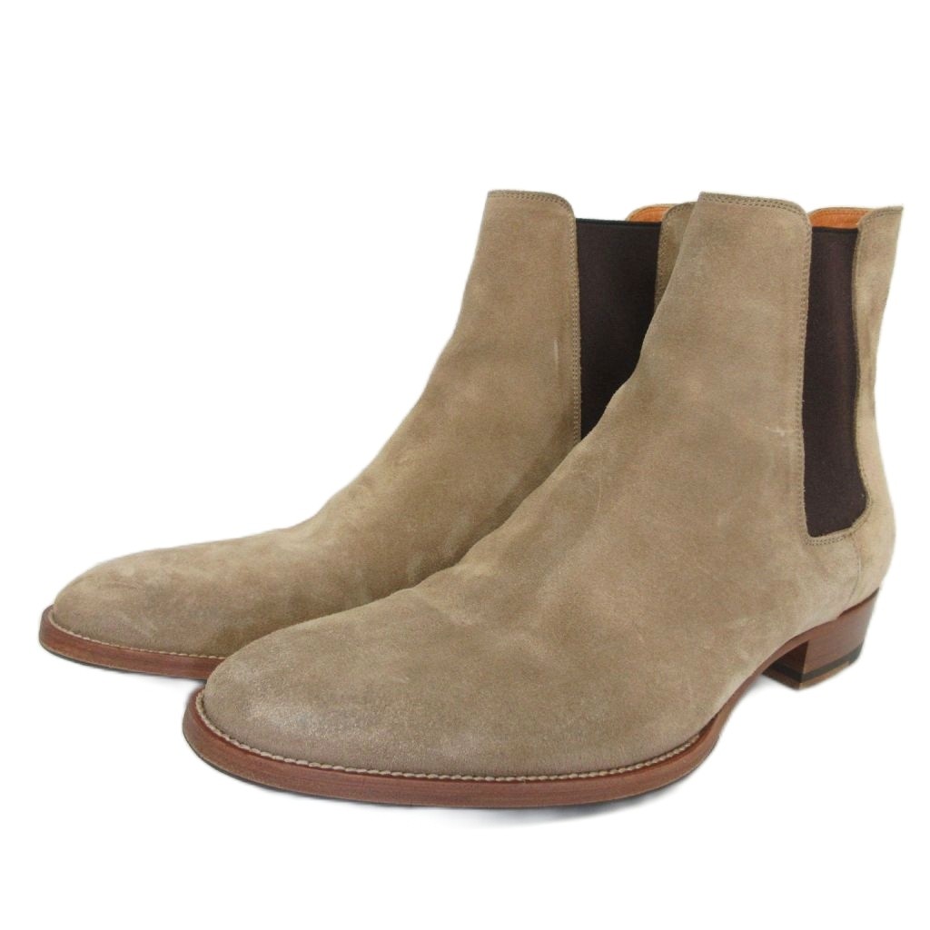 SAINT LAURENT PARIS 新品 サンローラン　スエードブーツ　37 中古・古着通販】Saint Laurent Paris (サンローランパリ