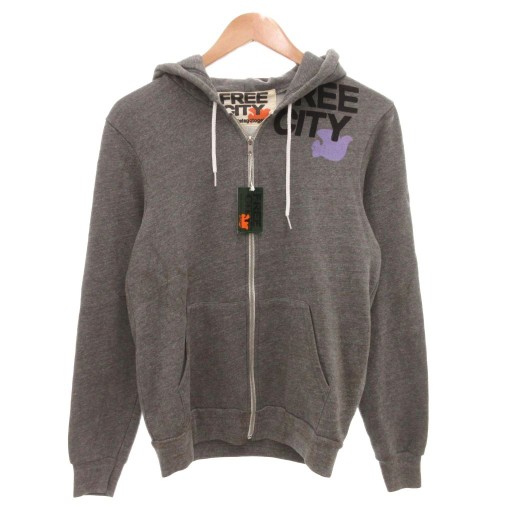楽天市場】FREE CITY フリーシティ パーカー サイズ:2 グラフィック