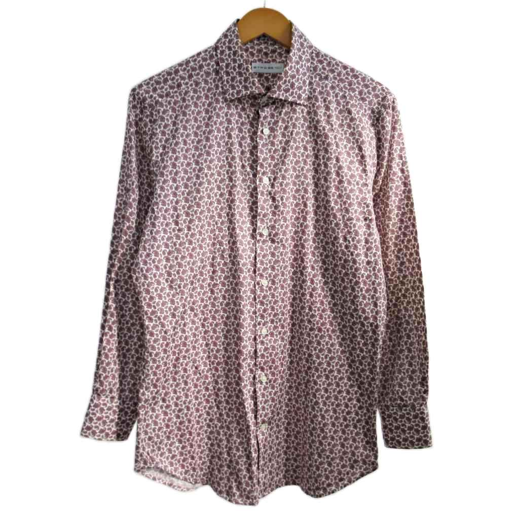楽天市場】ランクA エトロ【ETRO】ペイズリー柄 コットンシャツ 総