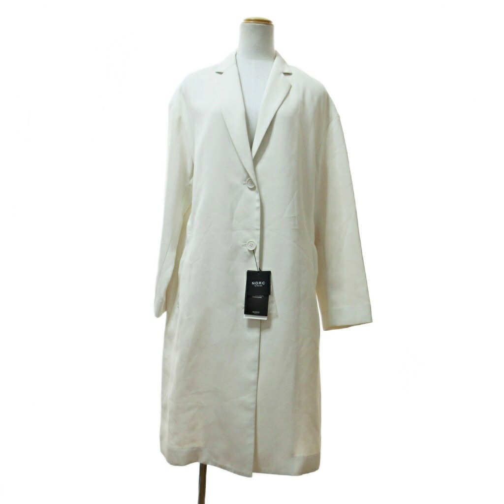 N.O.R.C ロングコート　タグ付き未使用品　サイズ2 楽天市場】【中古】ノーク N.O.R.C ダブルロングリバーコート