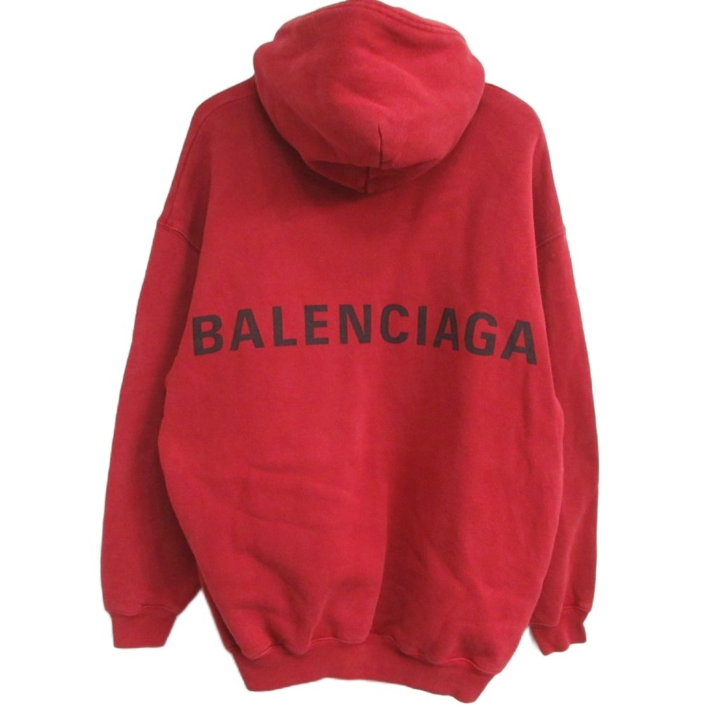 楽天市場】BALENCIAGA バレンシアガ/ロゴフーディ パーカー Sサイズ