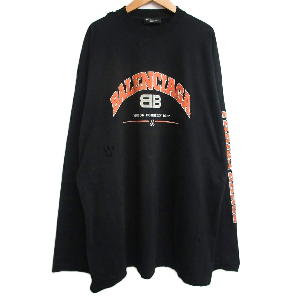 BALENCIAGA バレンシアガ 18ss 2wayドッキングカットソー S 【公式通販】