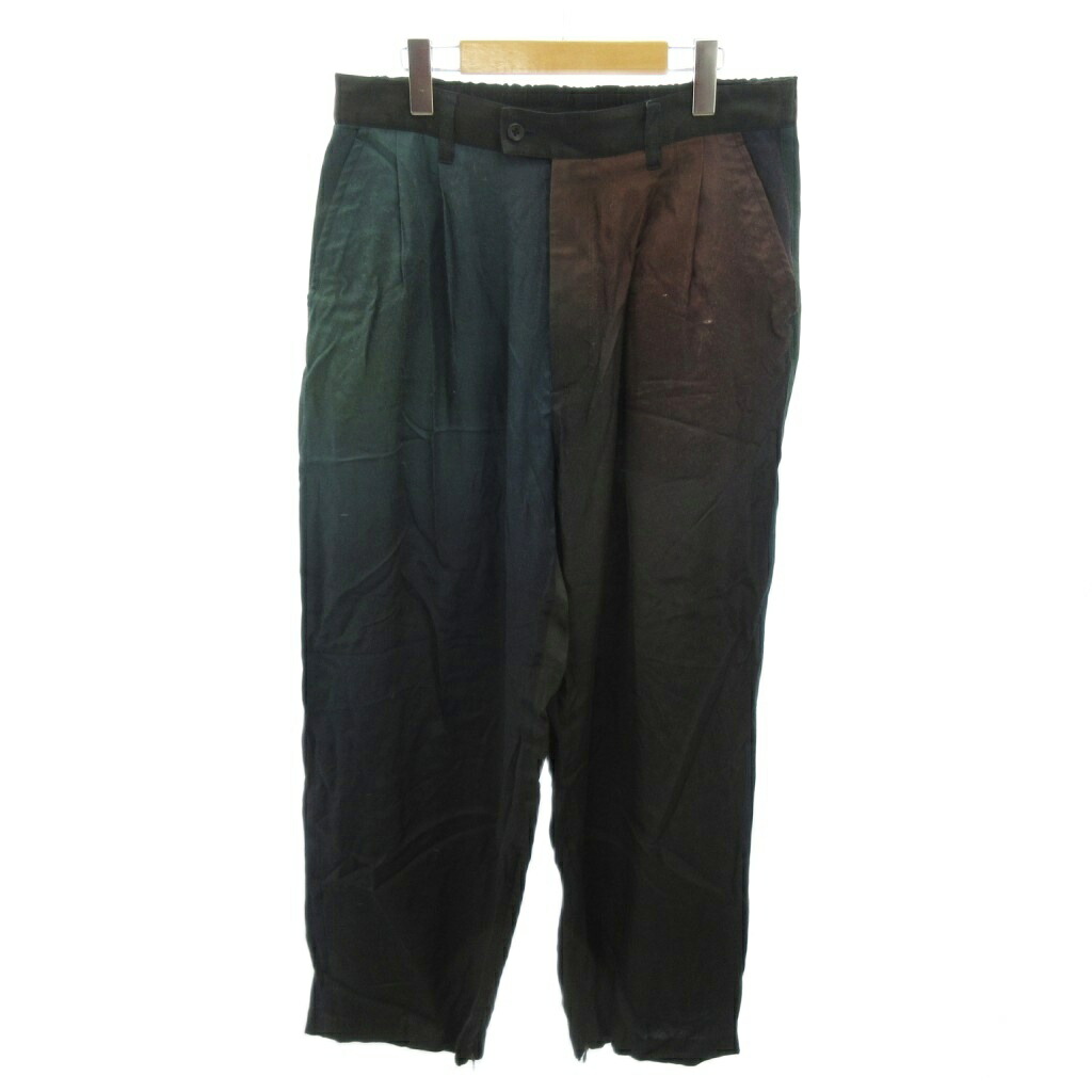【中古】シュタイン stein CUPRO WIDE EASY TROUSERS 広広としたズボン下 スラックス グラデーション M マルチ色合い ST524-2 0319 メンズ 【ベクター 古着】 260319 ズボン・パンツ-メンズファッション