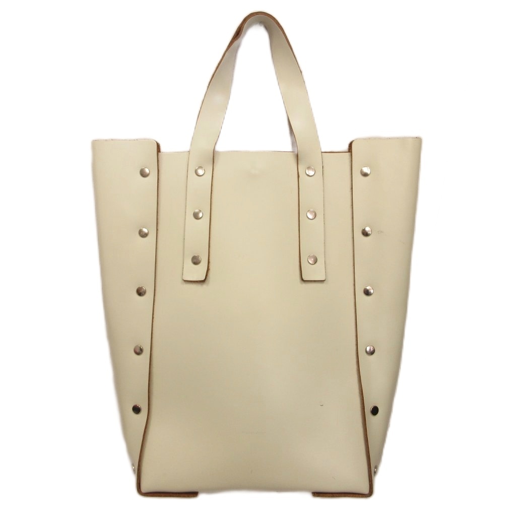 【中古】エンダースキーマ Hender Scheme アッセンブル ハンドバック TALL M トートバッグ なめし革 白 白いこと メンズ 【ベクター 古着】 260417