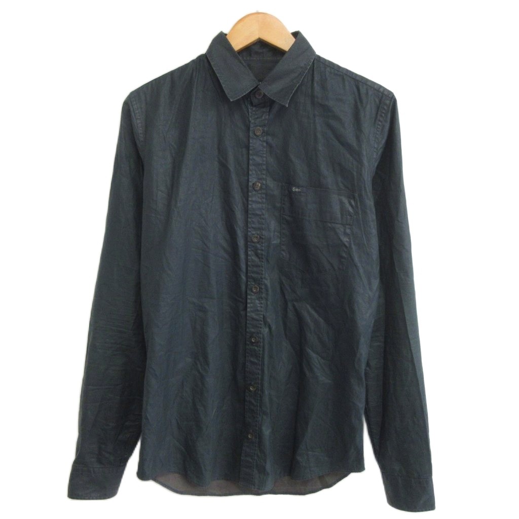 【中古】グッチ GUCCI by TOM FORD トムジェラルド・r・フォード期 上塗りプルオーバー 長袖 15/38 暗然たる緑であること IBO98 メンズ 【ベクター 古着】 260525