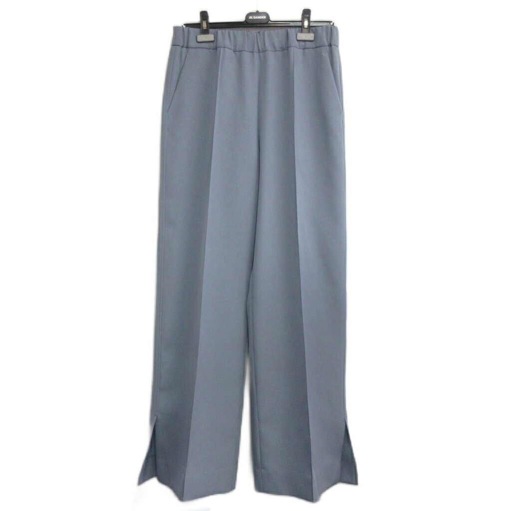 【中古】ジルサンダー JIL SANDER 美品 23SS スラックス パンツ ウール フロントプリーツ 38ブルーグレー レディース 【ベクトル 古着】 260531|ブランド古着の買取販売ベクトル