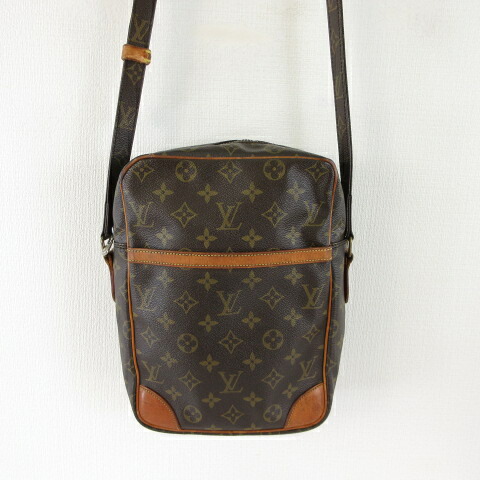 【中古】ルイヴィトン LOUIS VUITTON ダヌーブ ショルダーバッグ モノグラム M45264 MM 茶 *T198 レディース 【ベクトル 古着】 250903|ブランド古着の買取販売ベクトル