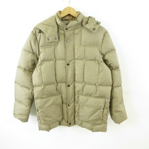 【中古】ヴァンプス VUMPS ダウンジャケット 長袖 ベージュ 48 *T220 メンズ 【ベクトル 古着】 251211