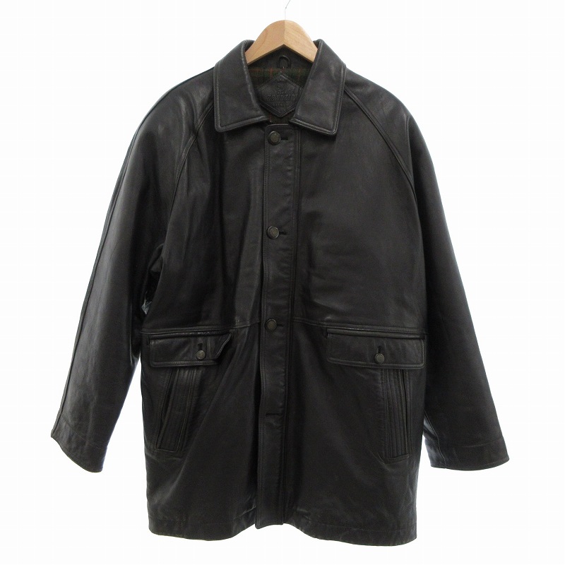 70's USA製　vintage レザージャケット　SERVALジップ　M 122-902503220025_1.jpg