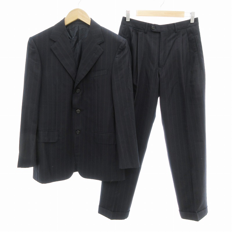 美品✨ エルメネジルドゼニア セットアップ スーツ ダブル シャドーストラップ 楽天市場】【中古】 Ermenegildo Zegna （エルメネジルドゼニア