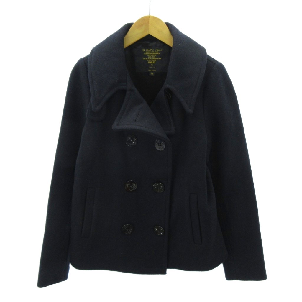 FIDELITYピーコート　※未使用品 FIDELITY フィデリティ SH-24775026 MELTON 10B P-COAT メルトン