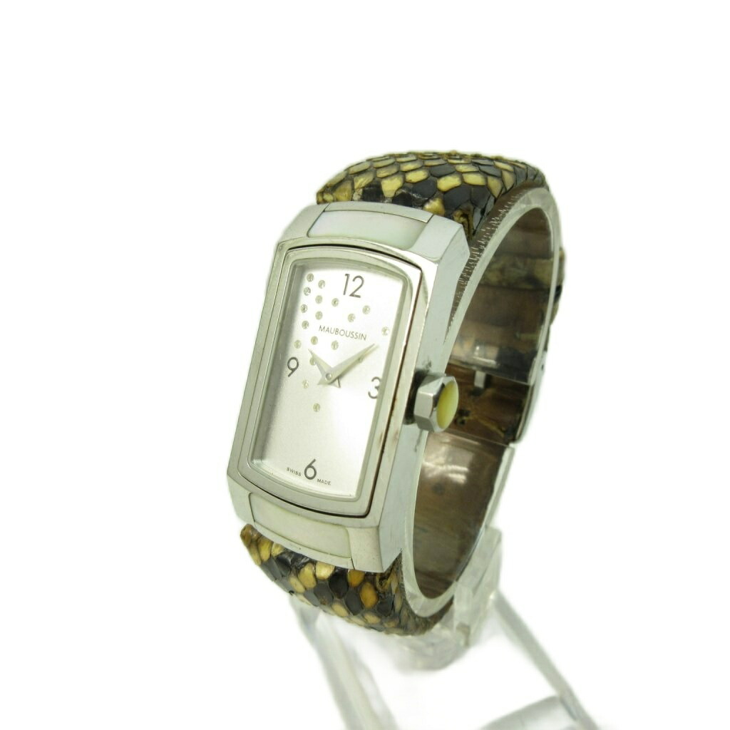 楽天市場】MAUBOUSSIN【モーブッサン】 R.529 デリクロノ クロノグラフ