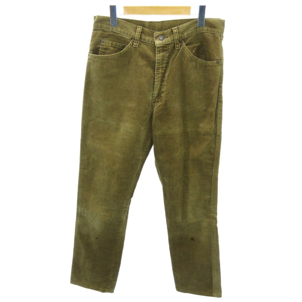【中古】リーバイス Levi's ヴィンテージ 80s 517-1529 コーデュロイパンツ 白タブ フレア 42TALON W33 L33 ベージュ 1119 メンズ 【ベクトル 古着】 251119