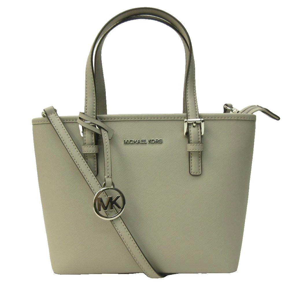 【中古】未使用品 マイケルコース MICHAEL KORS 2WAY レザー ショルダーバッグ トート ロゴ 皮革 ベージュ レディース 【ベクトル 古着】 260303