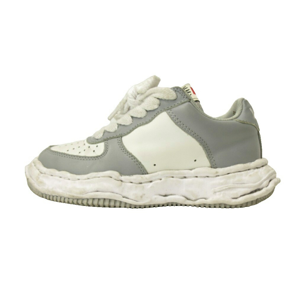 【中古】ミハラヤスヒロ MIHARA YASUHIRO WAYNE スニーカー シューズ ローカット 厚底 36 22.5cm 白 ホワイト グレー A08FW706 0326 レディース 【ベクトル 古着】 260326|ブランド古着の買取販売ベクトル