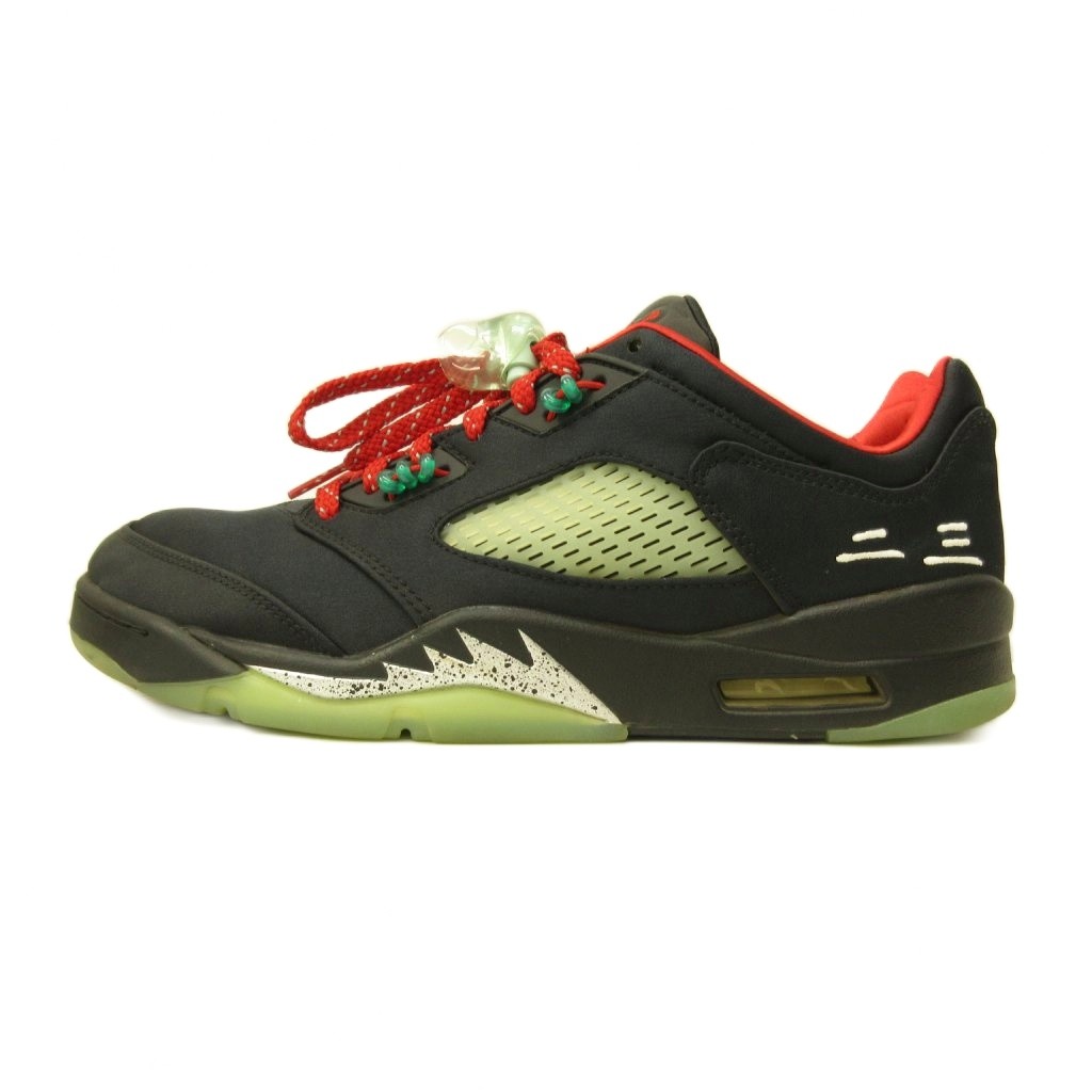 【中古】ナイキ NIKE &times; クロット CLOT コラボ エアジョーダン5 Air Jordan 5 Low スニーカー シューズ ローカット US10.5 28.5cm 黒 ブラック DM4640-036 0626 メンズ 【ベクトル 古着】 260626｜ブランド古着の買取販売ベクトル