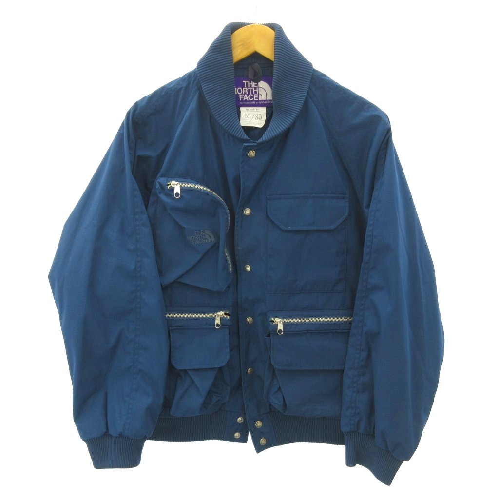 【中古】ノースフェイス パープルレーベル THE NORTH FACE PURPLE LABEL 美品 ジャケット ブルゾン ジップアップ M 紺 ネイビー NP2202N 0702 メンズ 【ベクトル 古着】 260702｜ブランド古着の買取販売ベクトル
