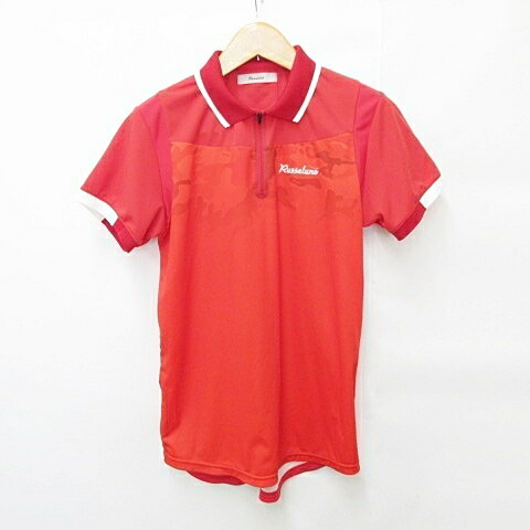 中古ラッセルノ Russeluno ポロシャツ ゴルフ 半袖 サイズ：5