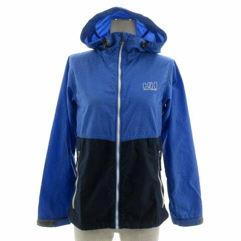 90s ヘリーハンセン ナイロンジャケット Helly Hansen ブルー L 90年代 Helly Hansen ヘリーハンセン アノラック ナイロン